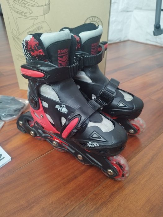 Rolki łyżwy wrotki 3w1 Raven 29-32