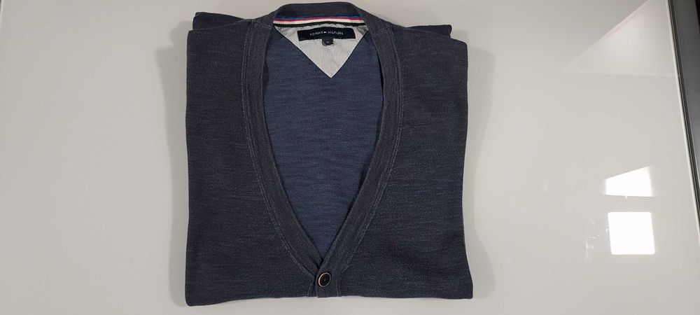 Cardigã Tommy Hilfiger homem em muito bom estado