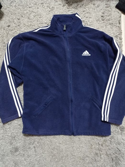 Вінтажна фліска Adidas синя