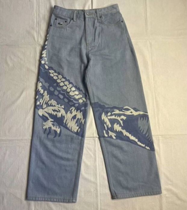 білі джинси Lacoste beggi