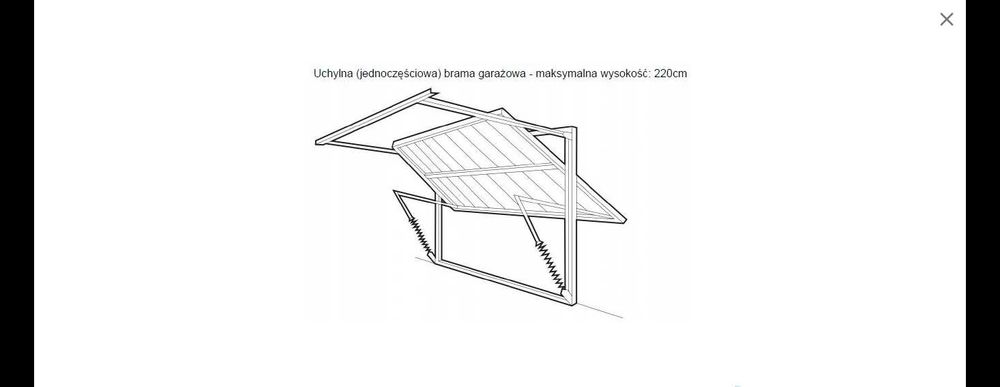 Napęd do bramy garażowej Automat garażowy 800N seltex