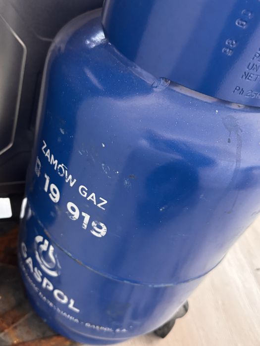 Piecyk na gaz ogrzewanie plus butla