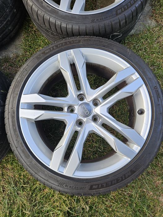 Koła Audi 18” 5x112 7.5J ET29 z oponami Michelin  225/40 R18
