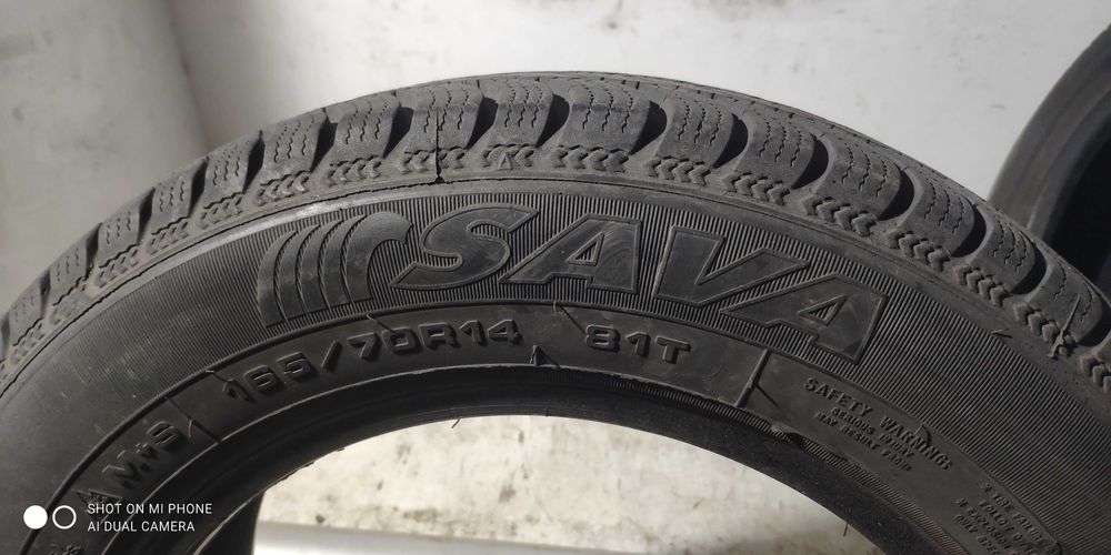 Opony 165/70R14 SAVA zimowe M+S ESKIMO S3 + para 2szt komplet 4szt