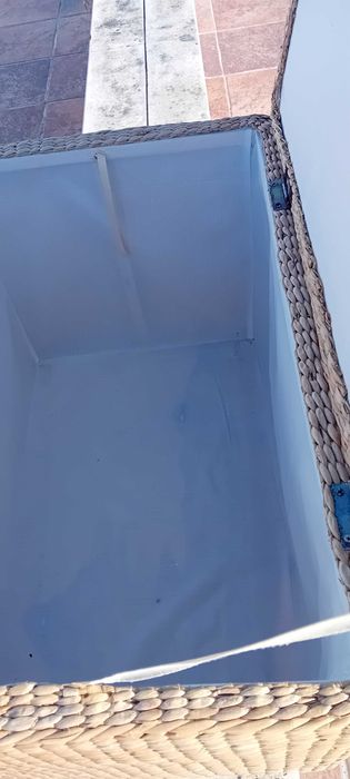 Caixa multiusos com forro!