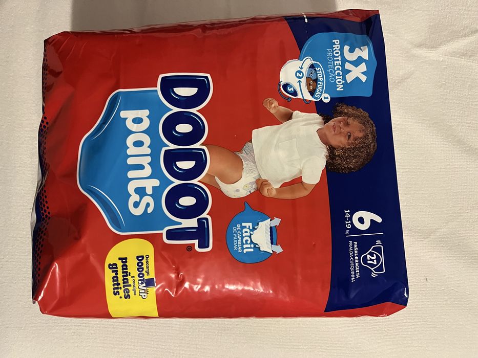 Dodot pants emb de 27 unidades