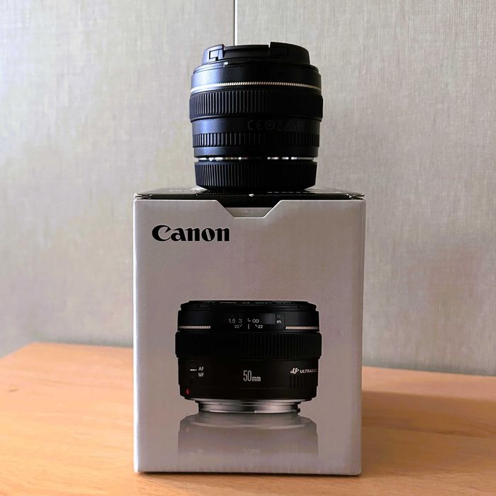 Vendo Lente Canon EF 50mm f/1.4 ultrasonic USM