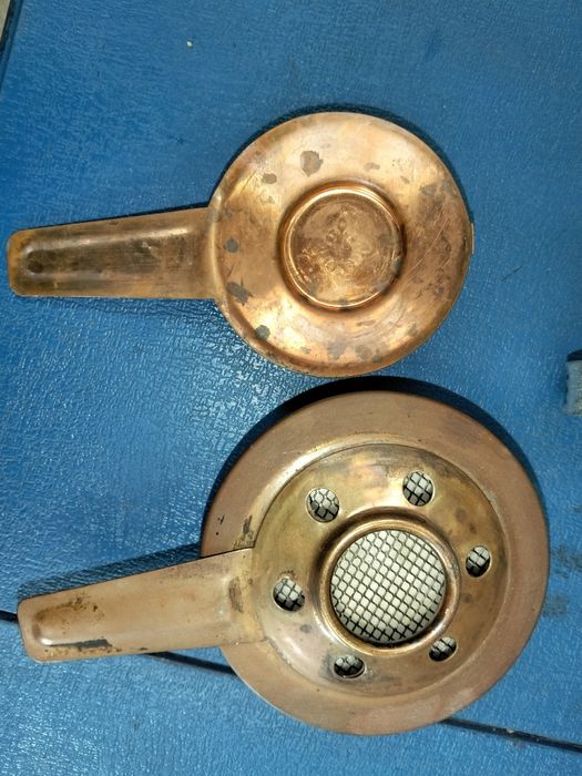 Conjunto antiguidades Aquecedor de mesa / panelas