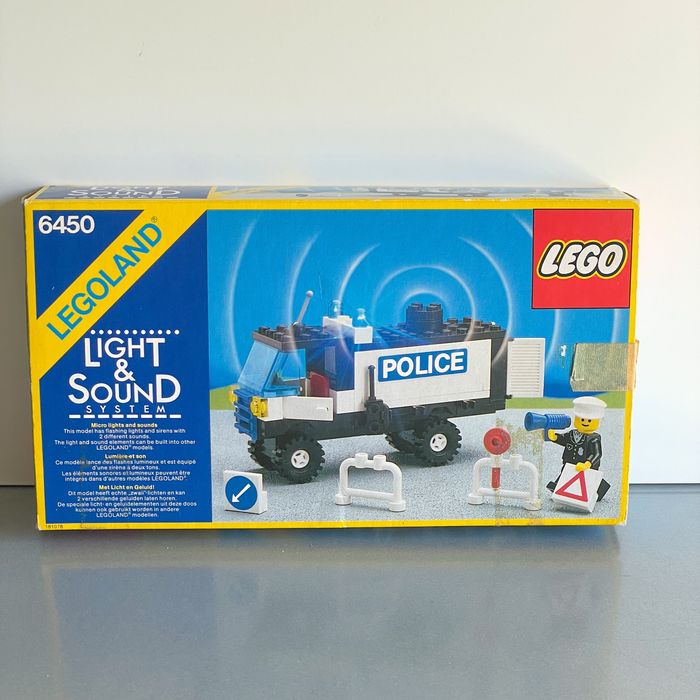 Lego 6450 Light & Sound Completo com Caixa e a funcionar Mobile Police