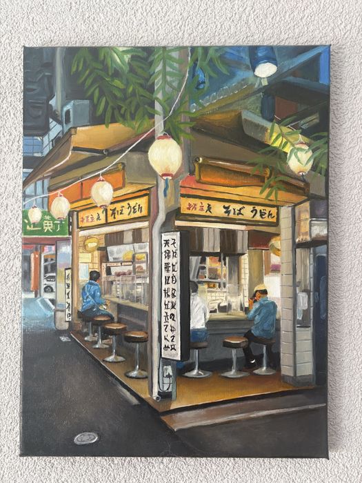 Obraz olejny na podobraziu