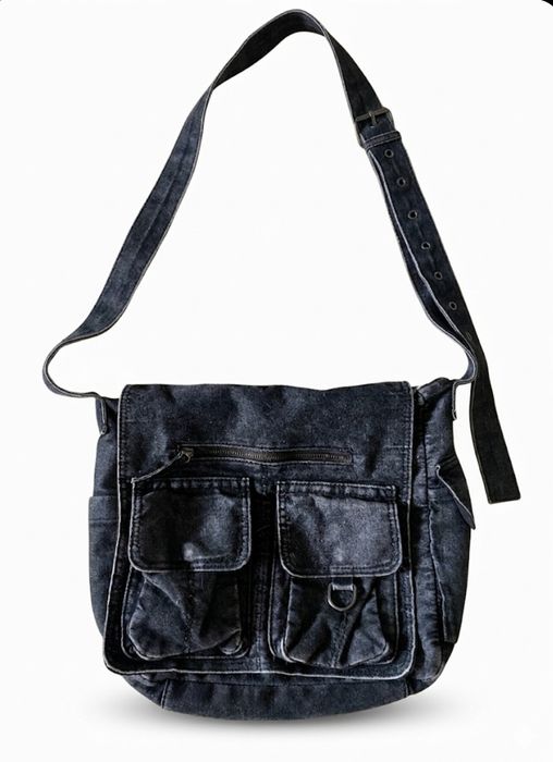 Стильна джинсова сумка-месенджер у стилі Y2K / Grunge