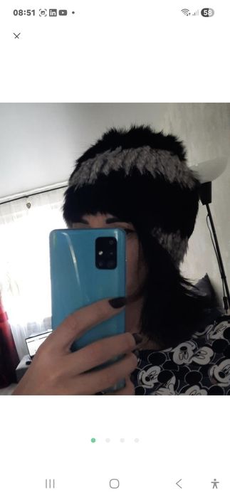 Хутрова трендова шапка аля Буковель