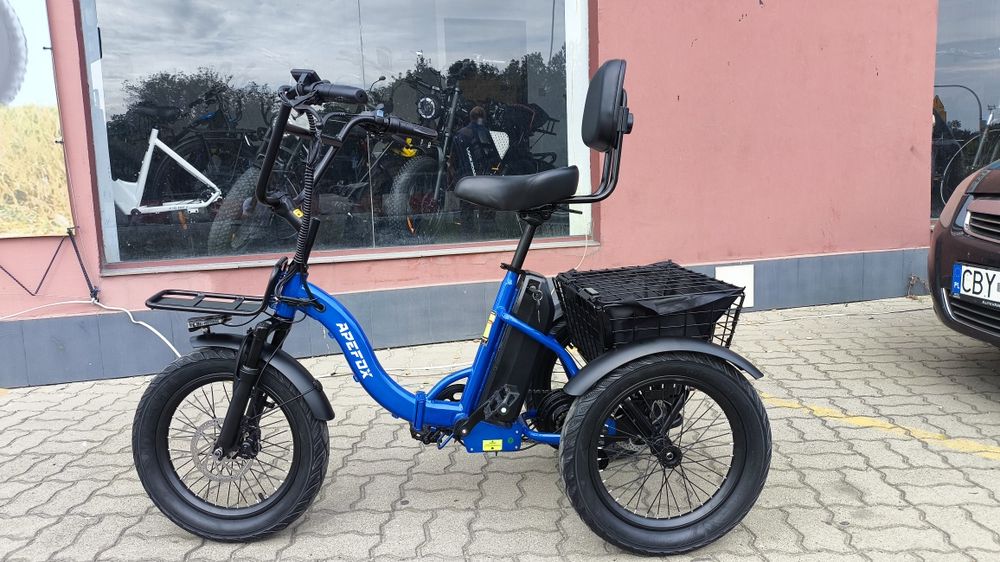 Elektryczny rower trójkołowy