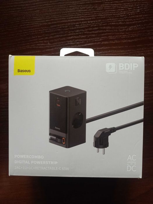 Stacja ładowania Baseus Digital Powerstrip