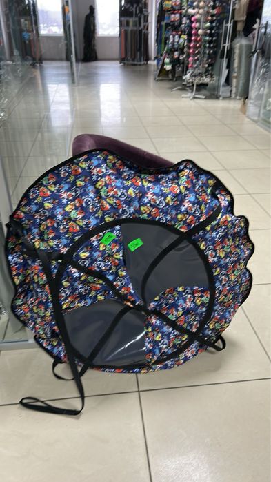 Проф пошив,120 см 4 ручки тюбінг,тюбінг для снега,тюбинг,таблетка