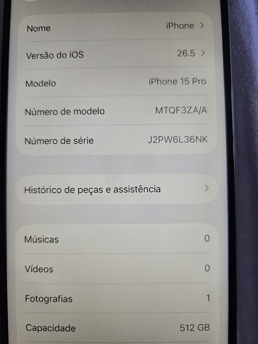 Iphone 15 pro 512g