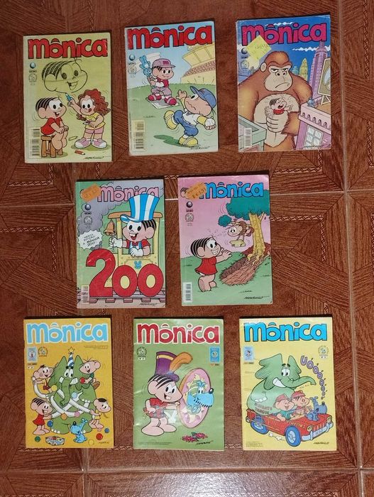 BD Revistas Mónica, Cebolinha, Cascão, Magali e Chico Bento Almada