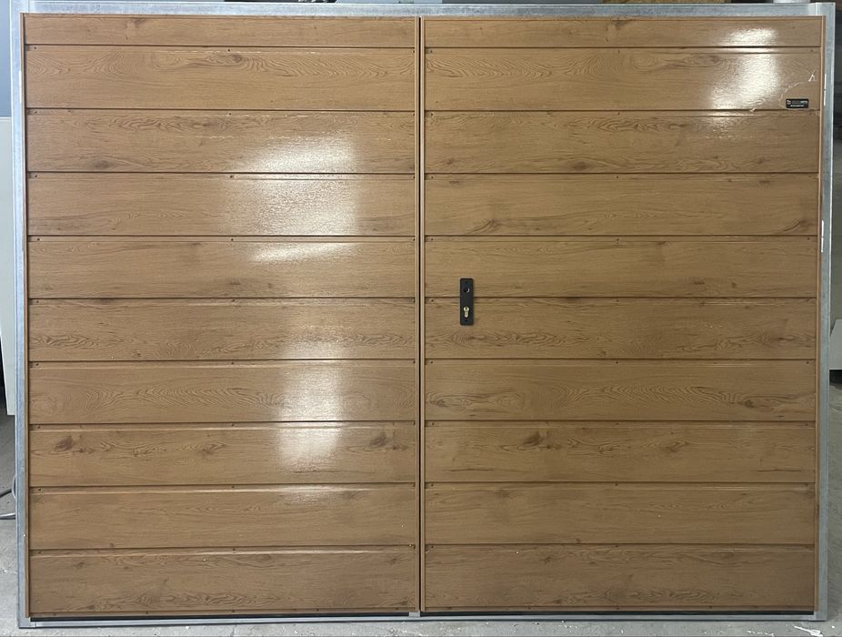 Brama  garażowa  na wymiar! Uchylna Dwuskrzydłowa! Drzwi stalowe!