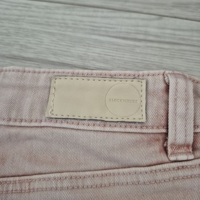 Marmurkowe spodenki jeansowe damskie, Clockhouse, r 38