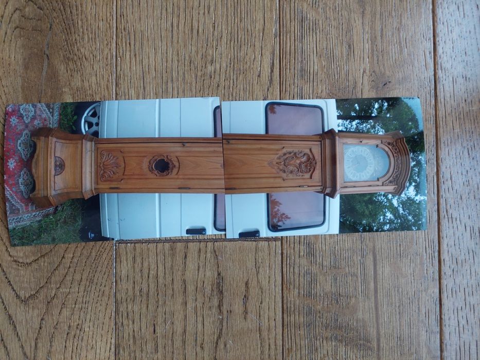 Zegar na żyłkach  2m 45cm