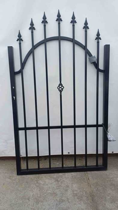 furtka szer 0,9 m  h 1,5 czarna