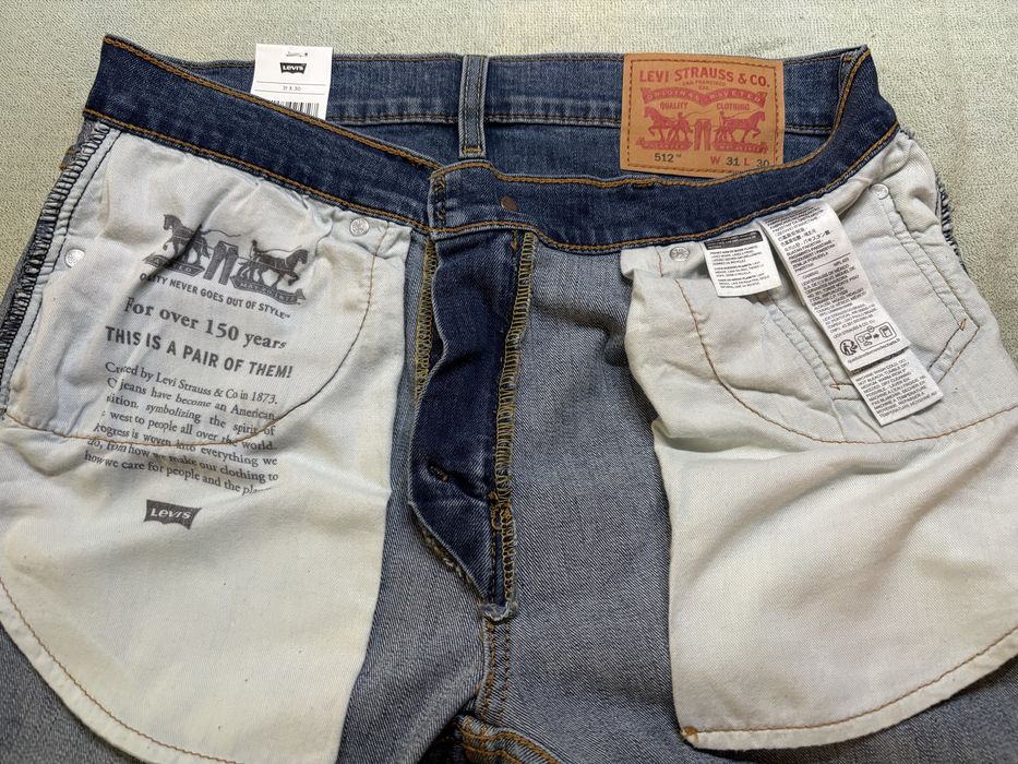 Levis 512  W31 L30