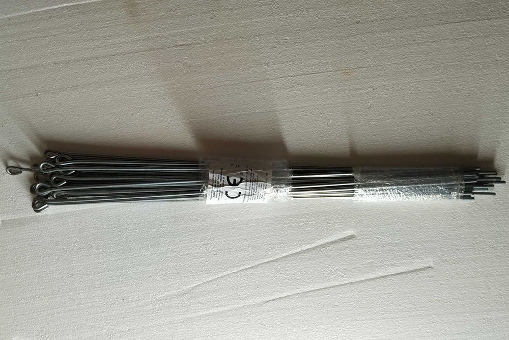 Pręty druty do wieszaków obrotowych 50cm
