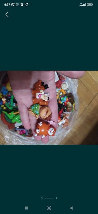 Киндер игрушки. Игрушки из киндер сюрпризов. Более 100 штук!