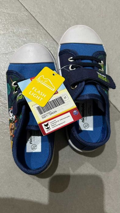 Sapatilhas Patrulha Pata - Paw Patrol - com luzes