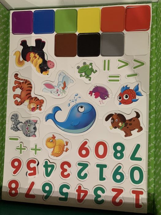 Розвиваюча гра Vladi Toys 3в1: Абетка, Математика, Англійська