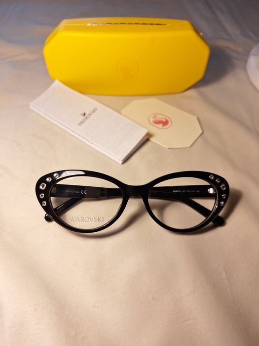 Oprawki swarovski okulary zdobione