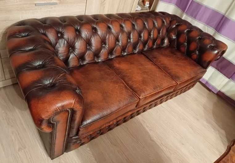 дивани комплекти  честерфілд людовік барокко шкіра chesterfield