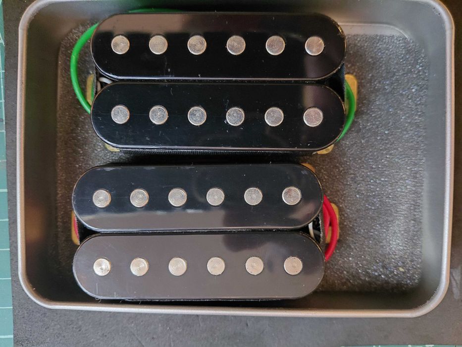 Pickups DiMarzio/Seymour Ducan/Ibanez