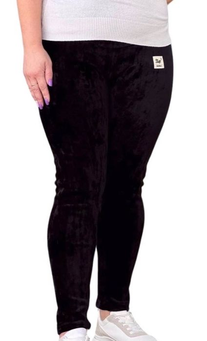 Зимние лосины женские велюровые 2XL/4XL БАТАЛ