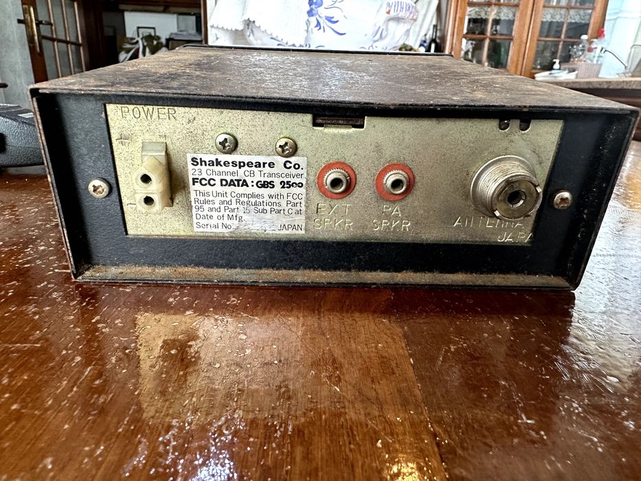Rádio CB Shakespeare GBS 2500
