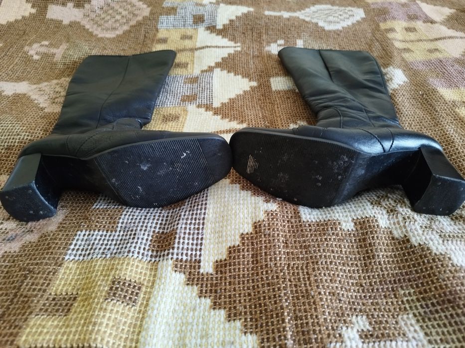 Botas senhora em pele