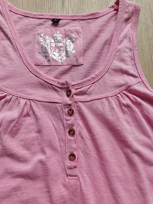Nowy różowy top S 36