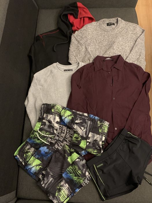 Paka ubrań dla szczupłego młodzieńca, rozm. 170/176