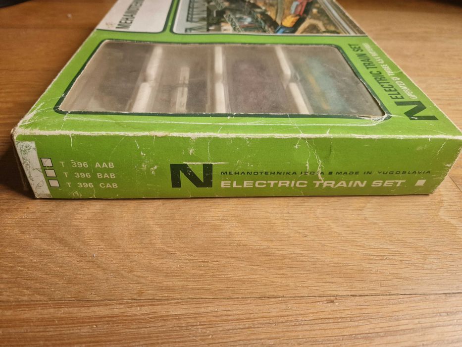 Comboio H0 Mehanotehnika - Anos 60, conjunto raro.