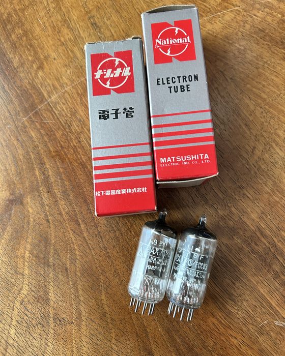 Ecc83 12ax7 NOS Panasonic / Matushita lampy elektronowe