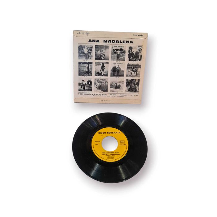 Single Vinil 7’’– Ana Madalena Disco Serenata| 45 RPM | Mono