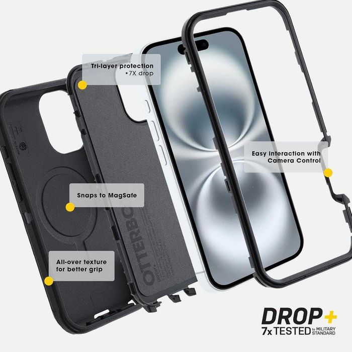 Чохол OtterBox Defender Pro MagSafe для iPhone 16 Pro Max, 16 Plus