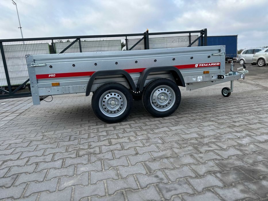 Przyczepka lekka 750 kg TEMARED PRO 2612/2 264x126 cm 2 osie
