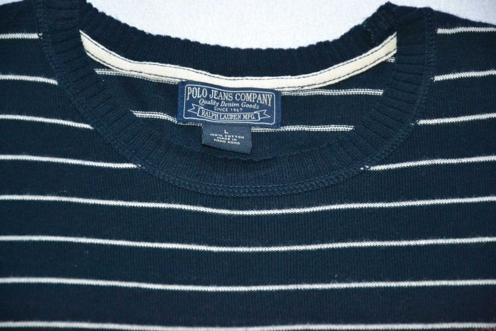 Polo Ralph Lauren Jeans Sweter Męski L Oryginalny Super Stan