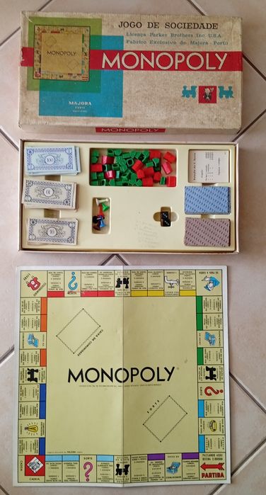 Jogo Monopoly completo da Majora