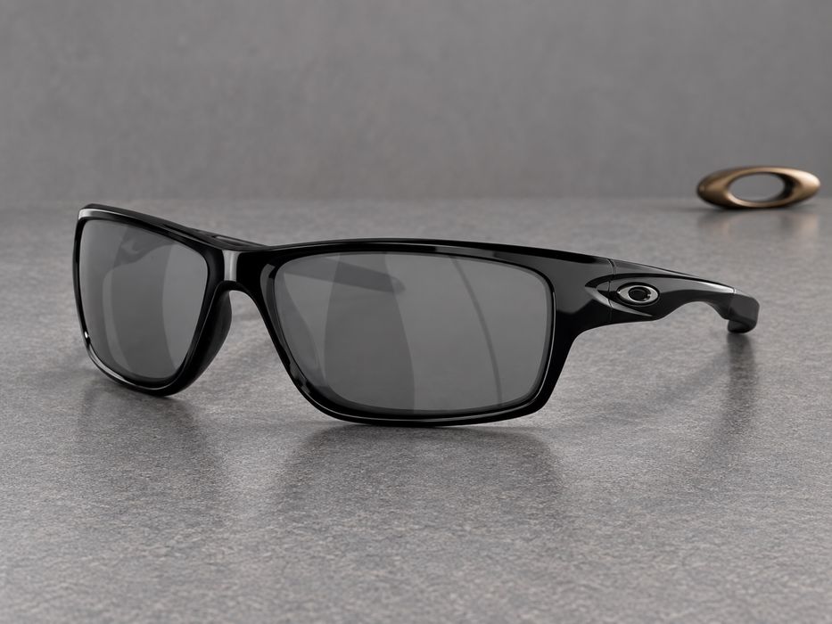 Oakley Canteen — Polished Black / Black Iridium Polarized ОРИГІНАЛ