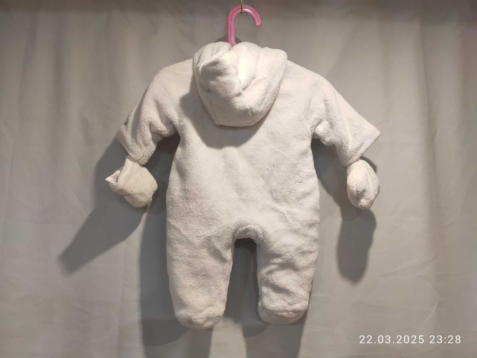 Комбінезон теплий Mamas&Papas 0-3 місяці / 56см до 6,5кг.