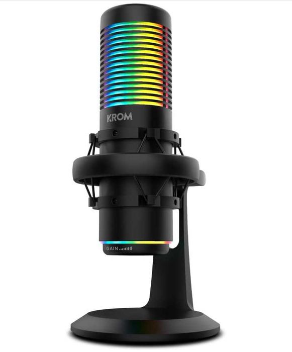 Mikrofon Wielokierunkowy Komputerowy Krom KAZE RGB