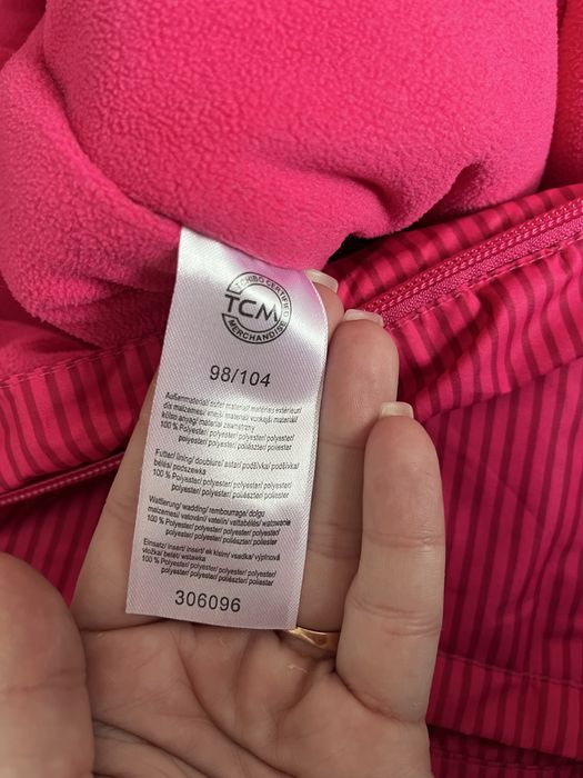 Дитячий комбінезон зимовий на дівчинку 98-104