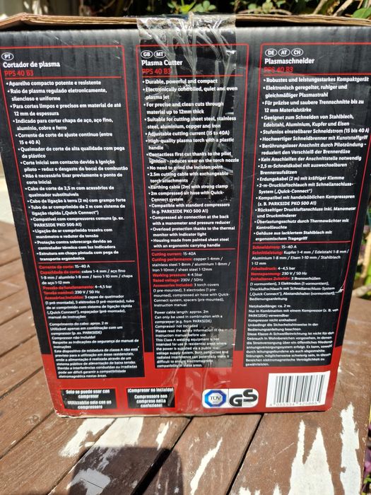 Maquina cortar plasma nova